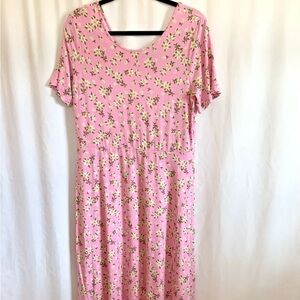 Draper James Pink Floral Knit Top - Size Large